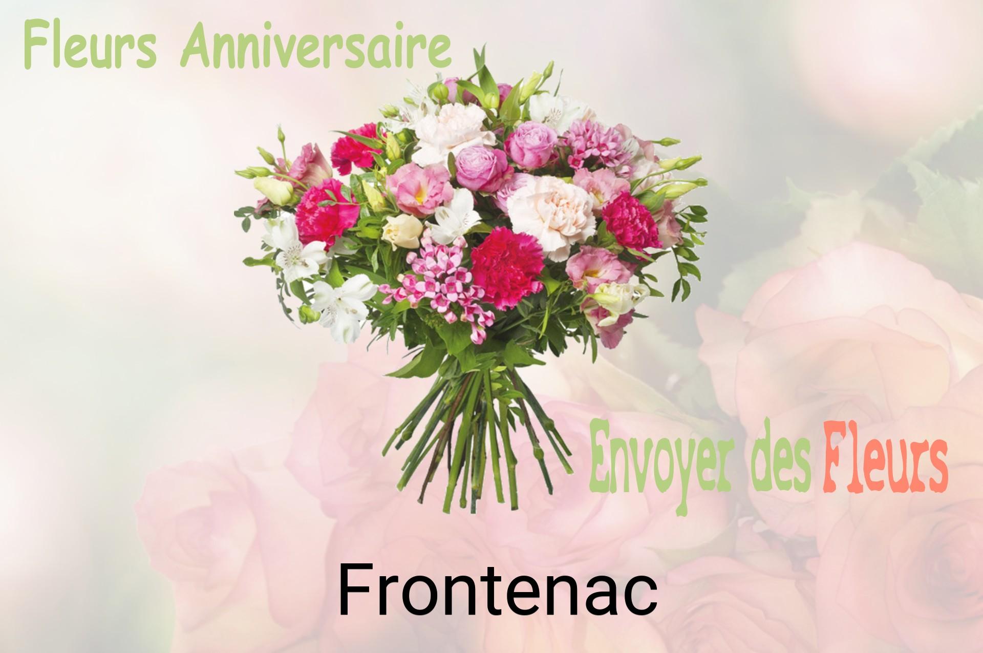 Bouquet de fleurs d’anniversaire livré à Frontenac